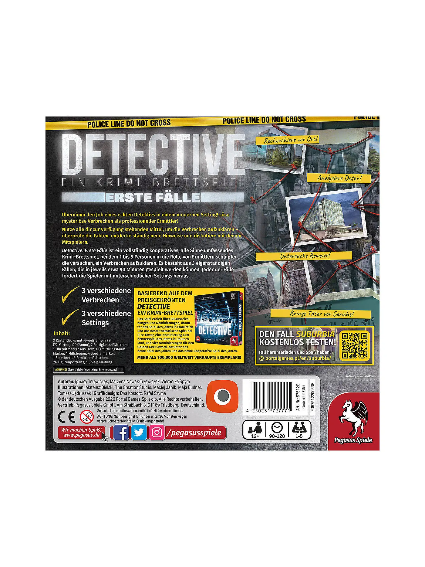 PEGASUS | Detective – Erste Fälle (Portal Games) | 